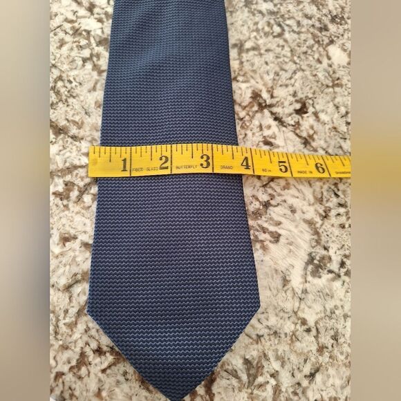 Escada blue silk tie - Picture 7 of 7